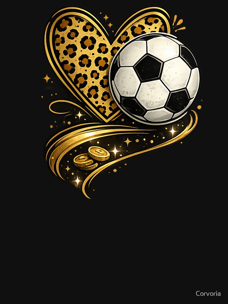 Leopard Soccer Mom Gift by Corvoria