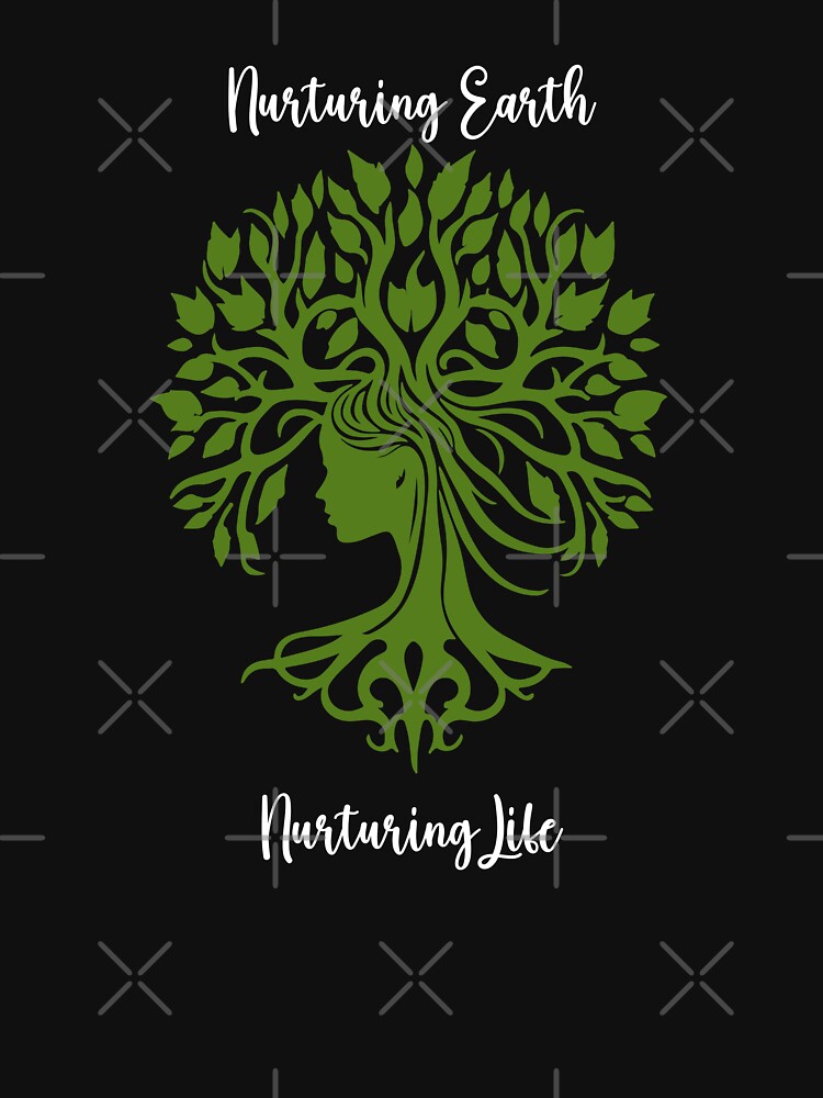 Nurturing Earth, Nurturing Life Environmental Protection Positive Text by FemiBiutti