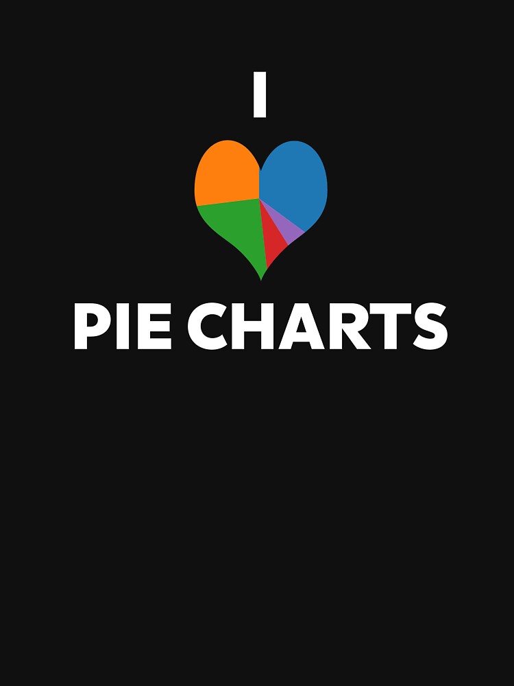 I Love Pie Charts by The Projection Booth