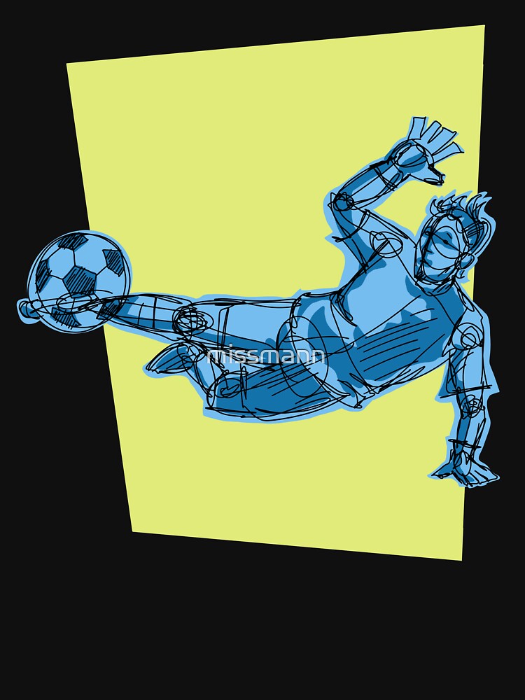 Yes Goalkeeper with yellow background by missmann