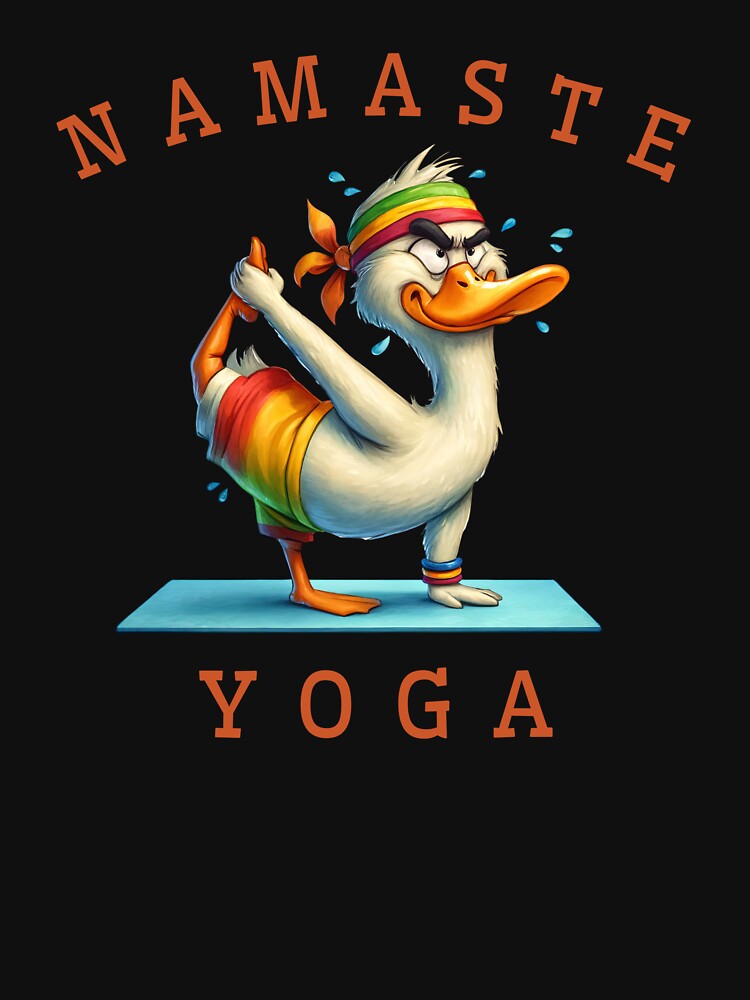 Yoga duck by ARTProject79