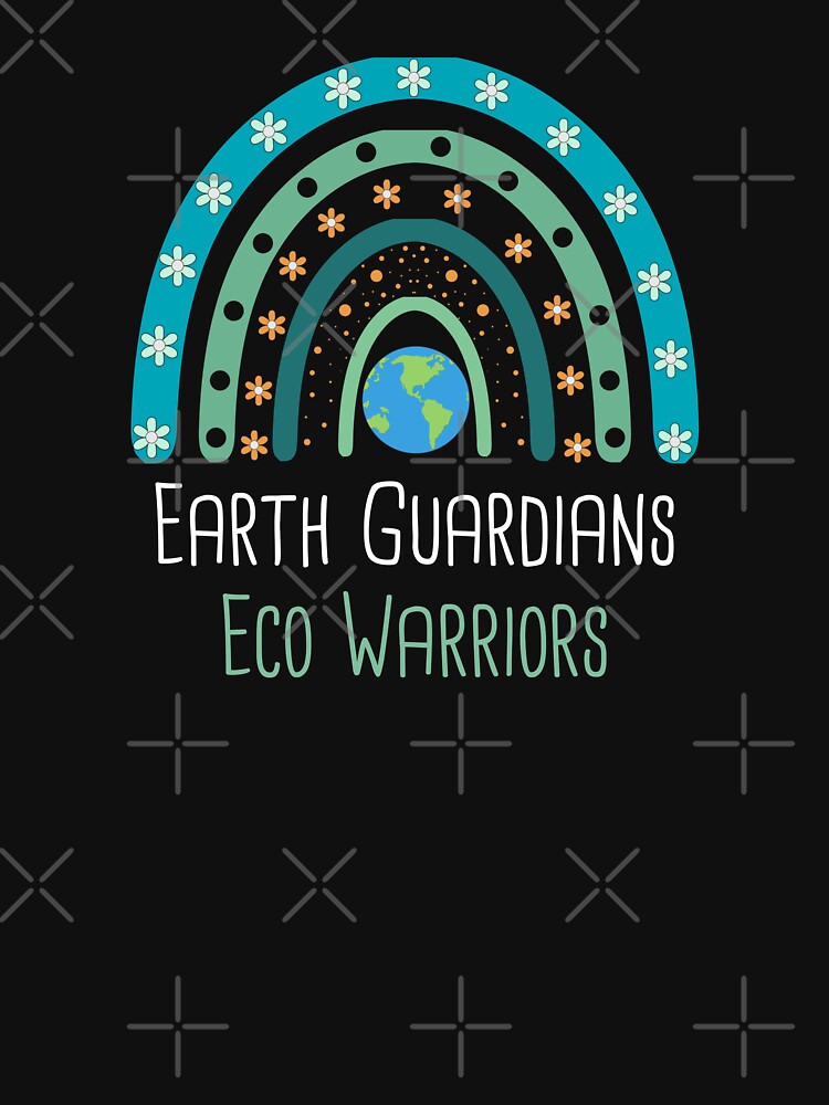 Earth Guardians, Eco Warriors Environmental Protection Positive Phrase by FemiBiutti
