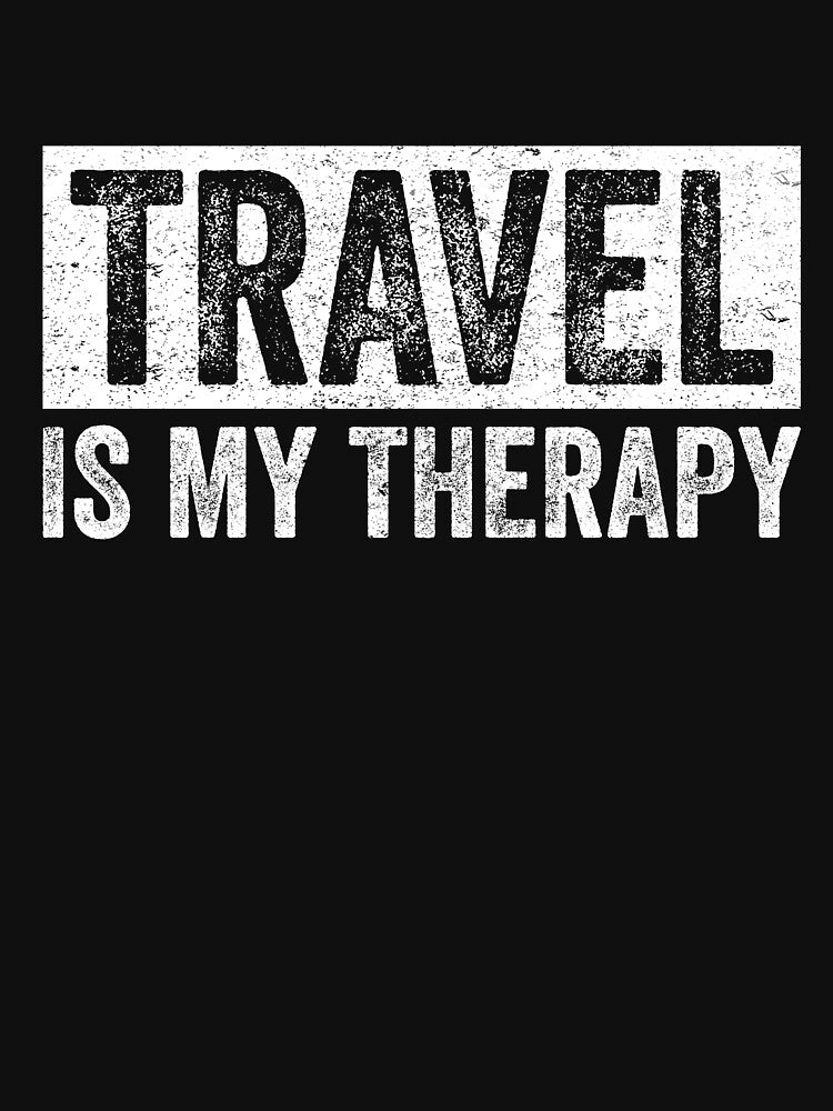 Retro Vintage Travel Is My Therapy by saifuddin shifat