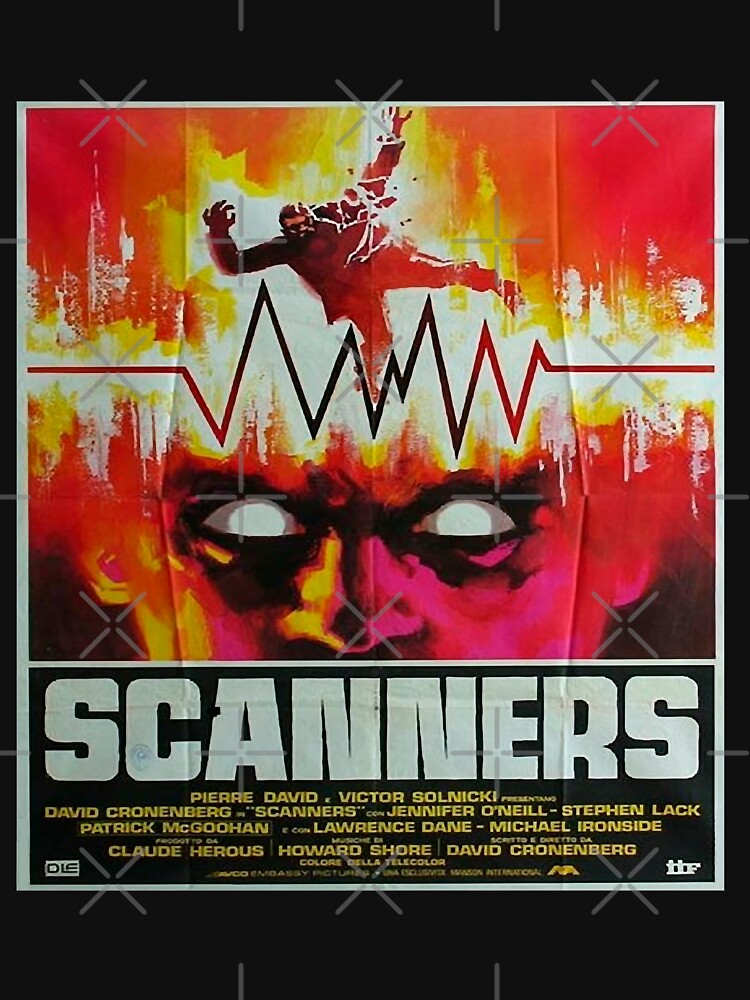 Brain classic gifts Scanners Halloween Horror movie scifi film by ScannersTuyenHo