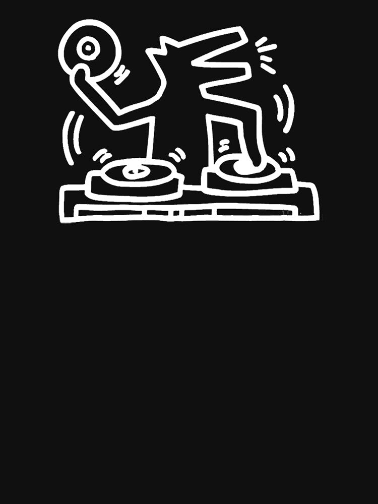 keith white haring dog by BrooklynLeannon
