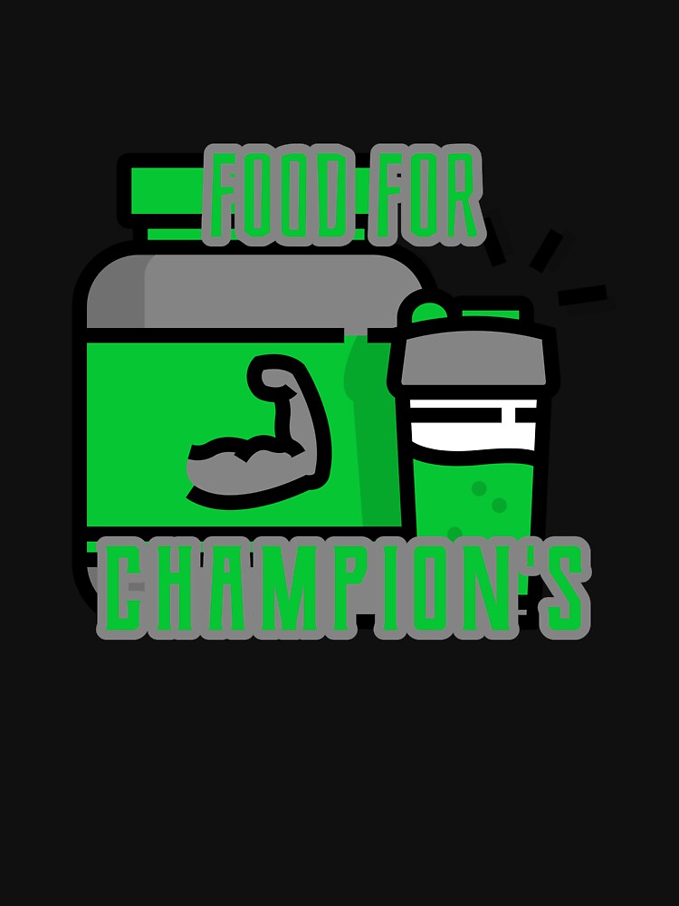 Food for champion's desing by sreckov-desig