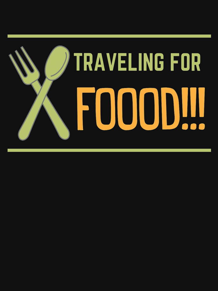 traveling for food front by milancollection