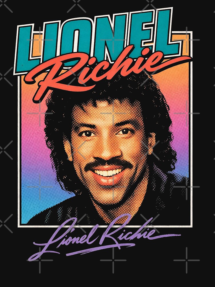 Lionel Richie Retro Portrait by TheArtOfCar