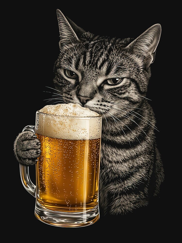 Cat Beer Y2k Vintage 90s by koffmannohe