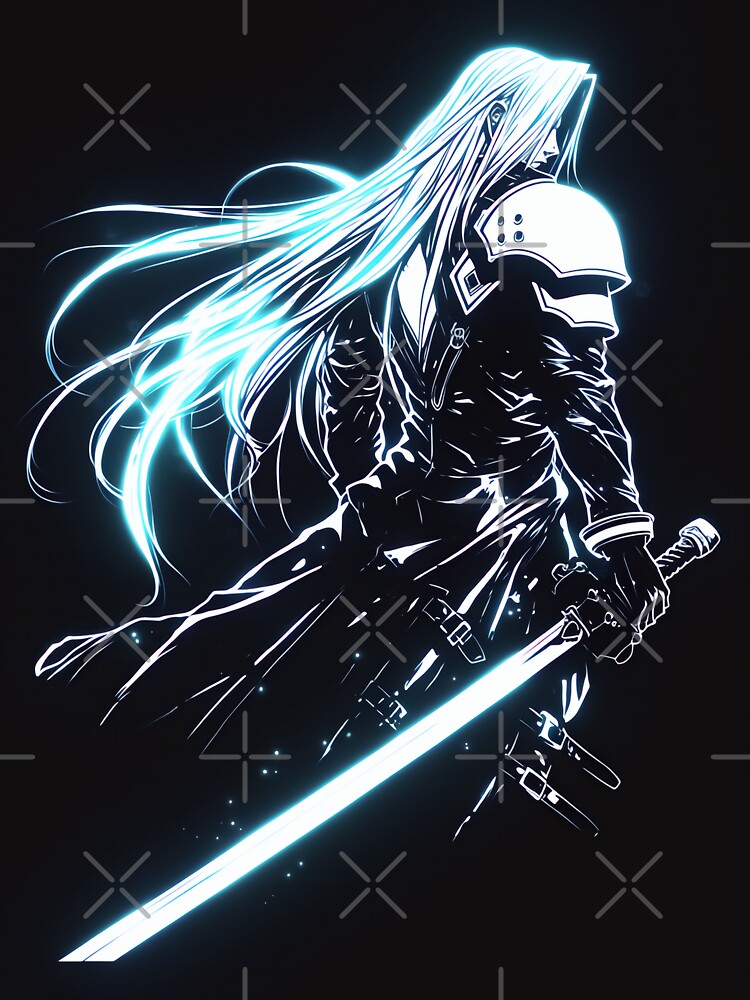 Neon Sephiroth by SchellStation
