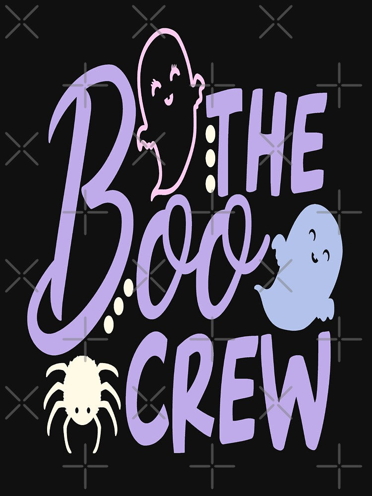 Halloween The Boo Crew - Pastel Purple Blue and Pink by madtoyman