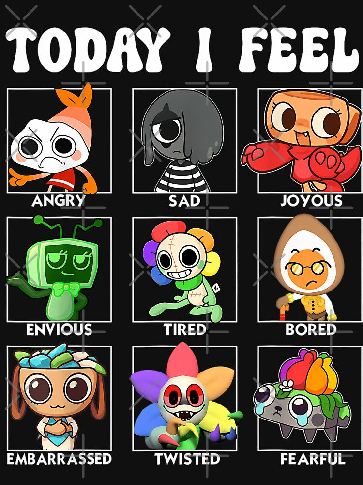 Dandy'S Toons Kids World Characters  Today I Feel Panels by YonanJB