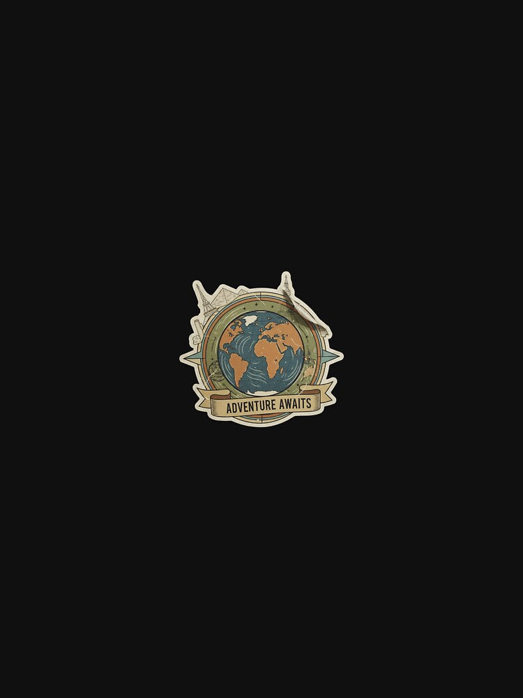 Adventure awaits sticker by hunteroflions