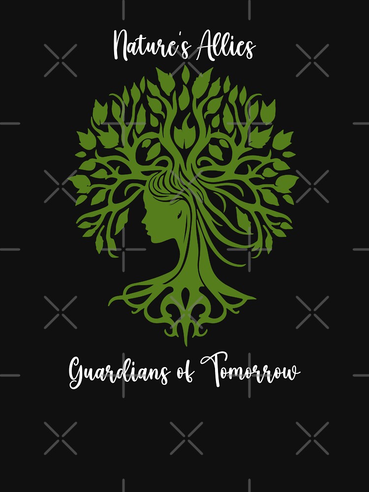 Nature's Allies, Guardians of Tomorrow Environmental Protection Positive Text by FemiBiutti