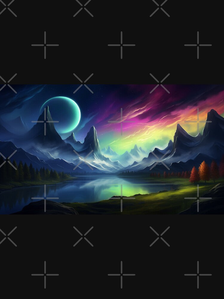 Fantasy Landscape - Dreamscape Aurora by Fantasy Masterpiece