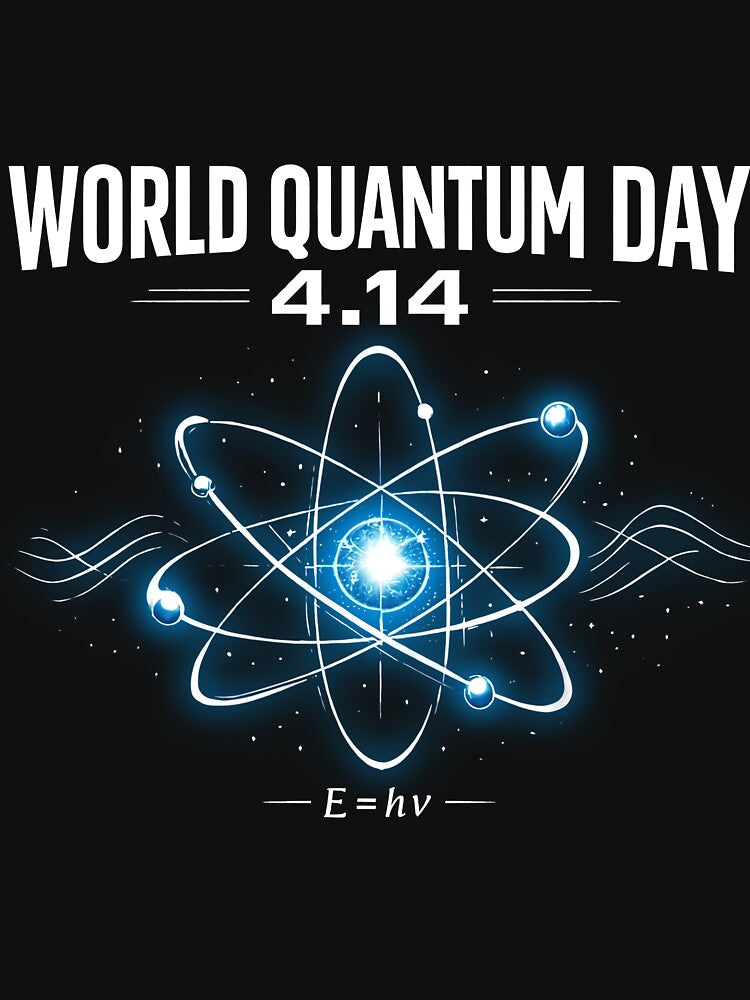 World Quantum Day  Atomic Structure, Energy Equation Science Celebration by AtanacioBridget