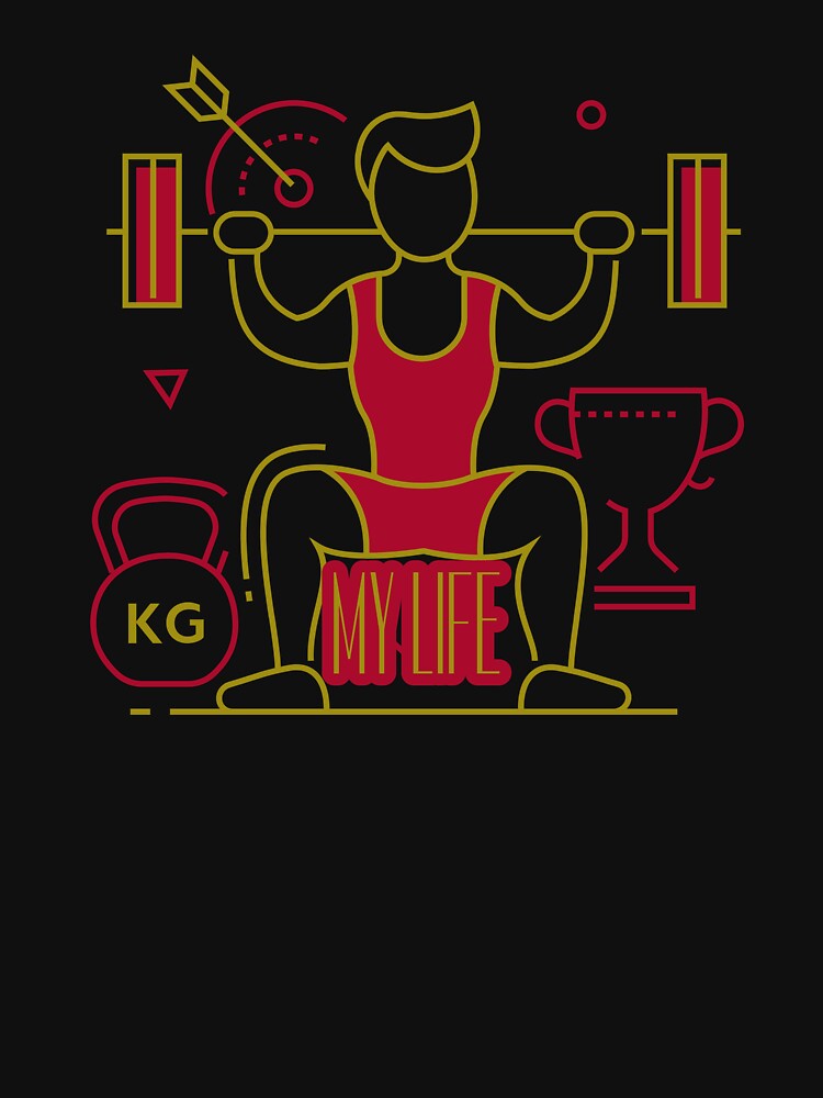 My life motivation for workout by sreckov-desig