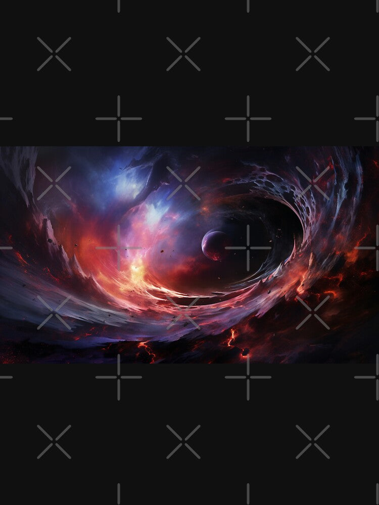 Dark Fantasy Landscape - Galactic Waves by Fantasy Masterpiece