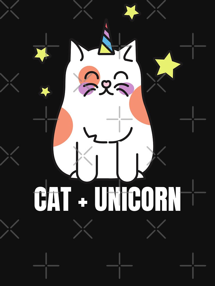 Cat + Unicorn by Nathalie Aynié