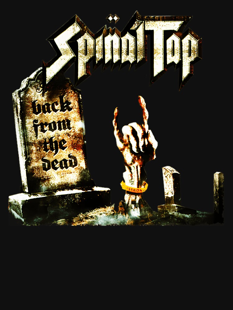 Dead Band Music 80S Spinal Top by rafaelvargas18