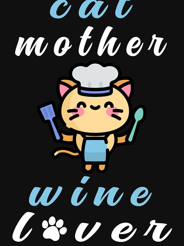 Copy of cat mother wine lover by ishako online