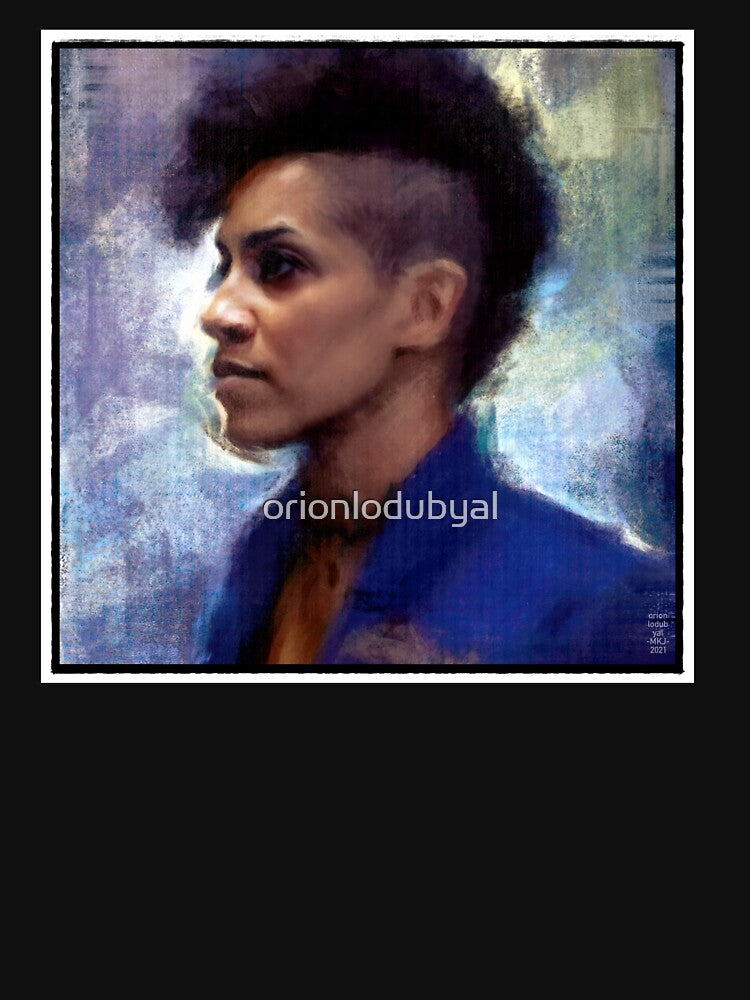 Naomi Painted Portrait for Screaming Firehawks by orionlodubyal