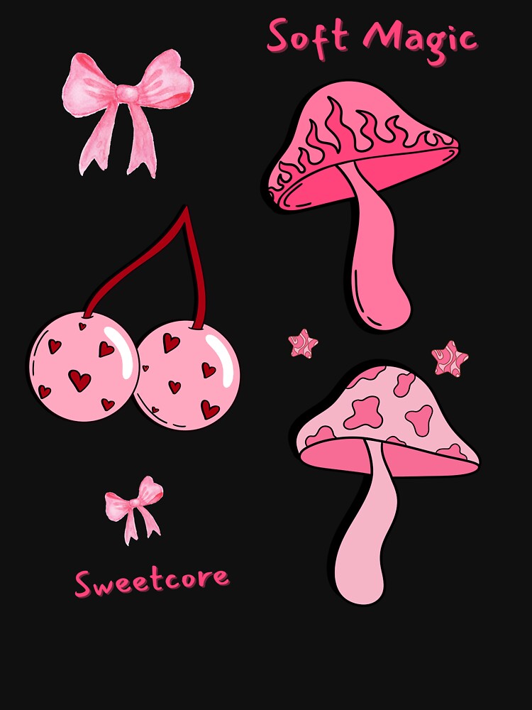 Sweetcore Pink Aesthetic Cute Shirt by Sabrienna.designs