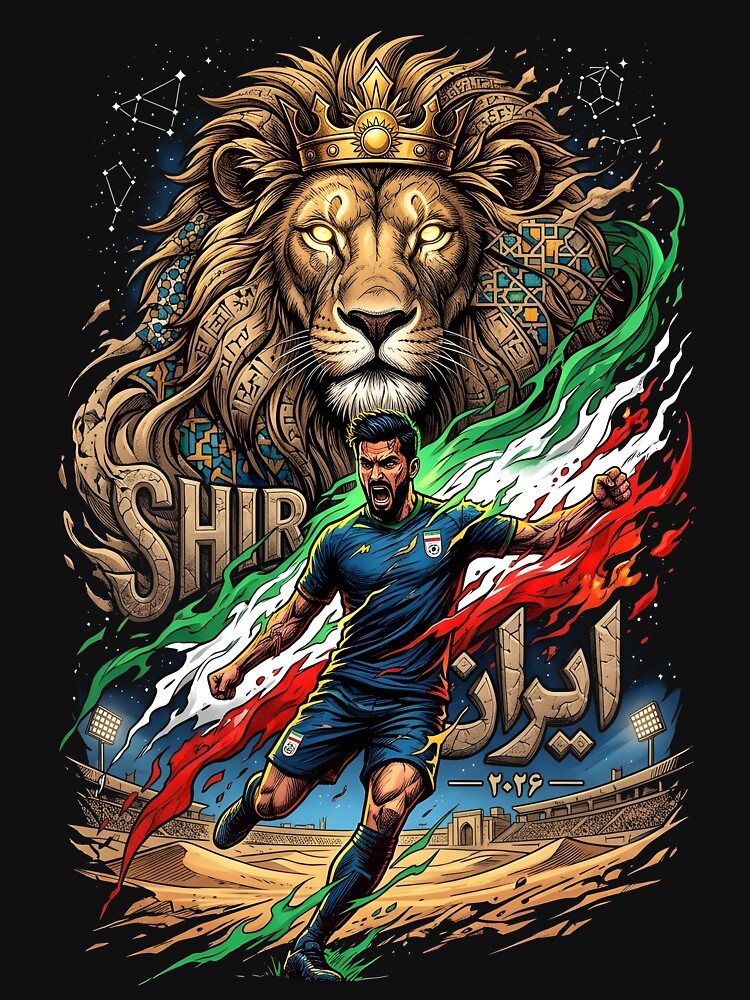 Persian Lion Iran - World Cup 2026 by VoidAnimeStudio