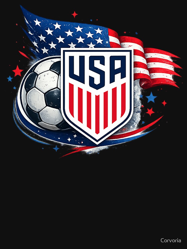 USA Soccer Fan Gift by Corvoria