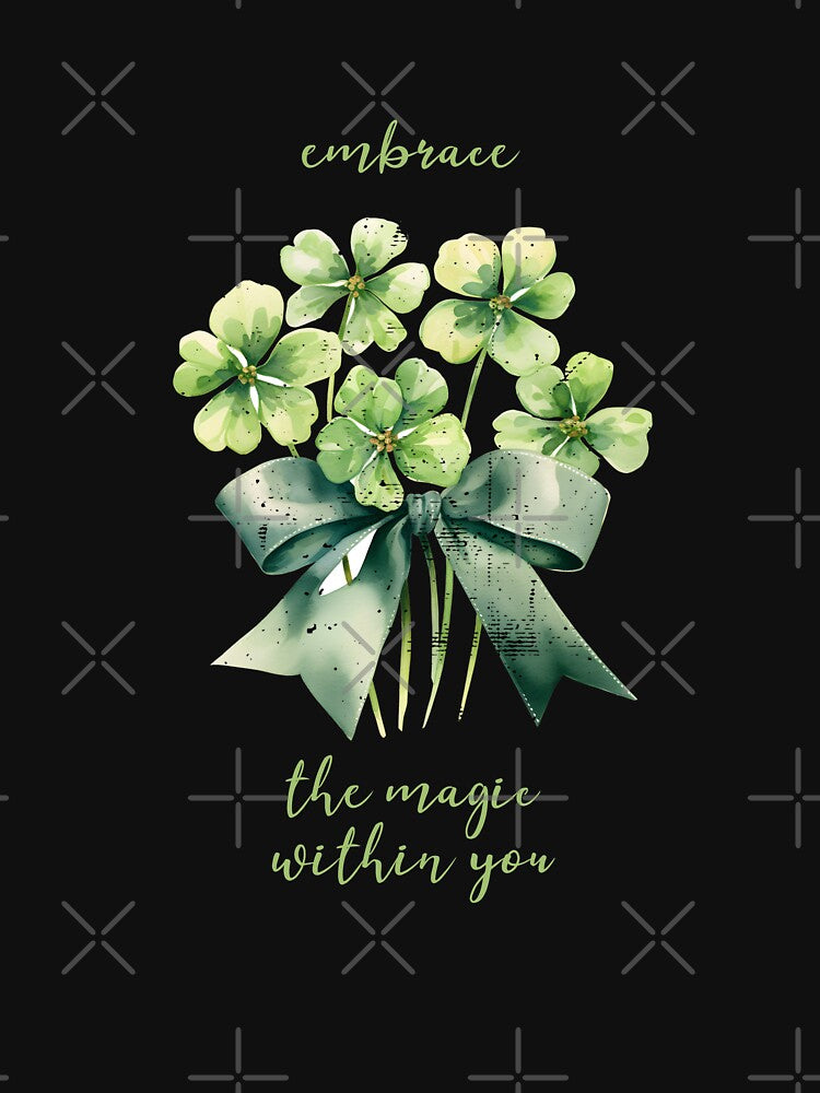 Embrace The Magic Within You Mental Health Awareness Positive Inspirational Text by FemiBiutti