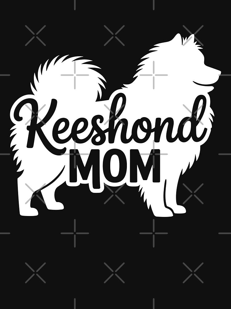 Keeshond Mom by theartfulaspie