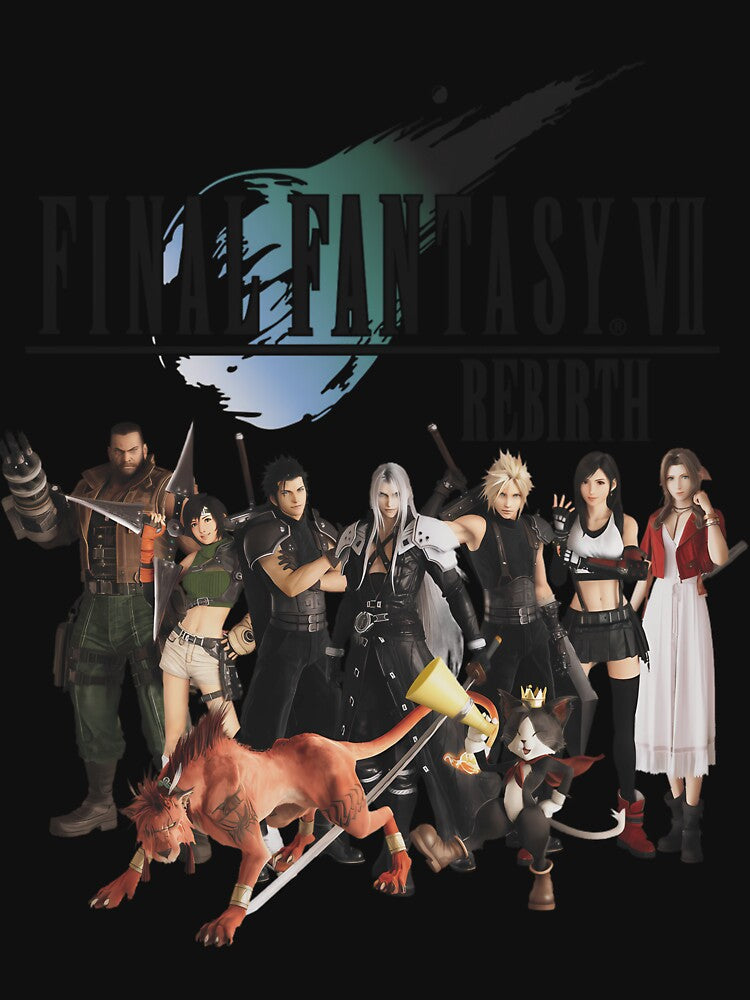 Final Fantasy Vii Rebirth Characters Group by COUCHHOFF