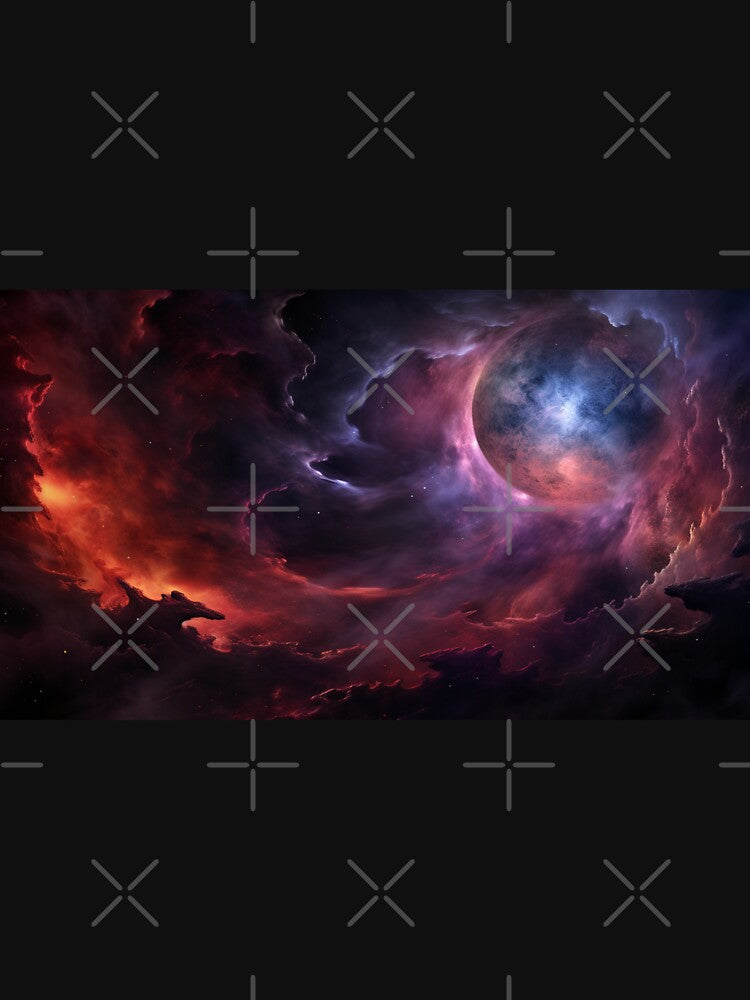 Dark Fantasy Landscape - Black Moon Rising by Fantasy Masterpiece