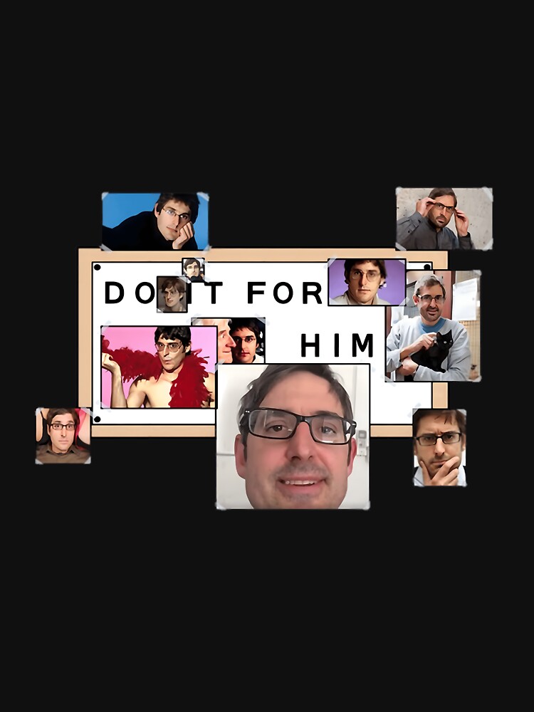Do It For Him Simpsons Louis Theroux Print by YungMcIlwain