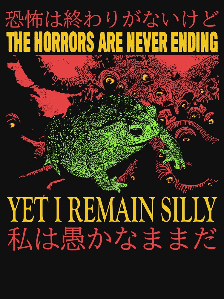 The Horrors Japanese Vintage Frog by VintageMedatsu