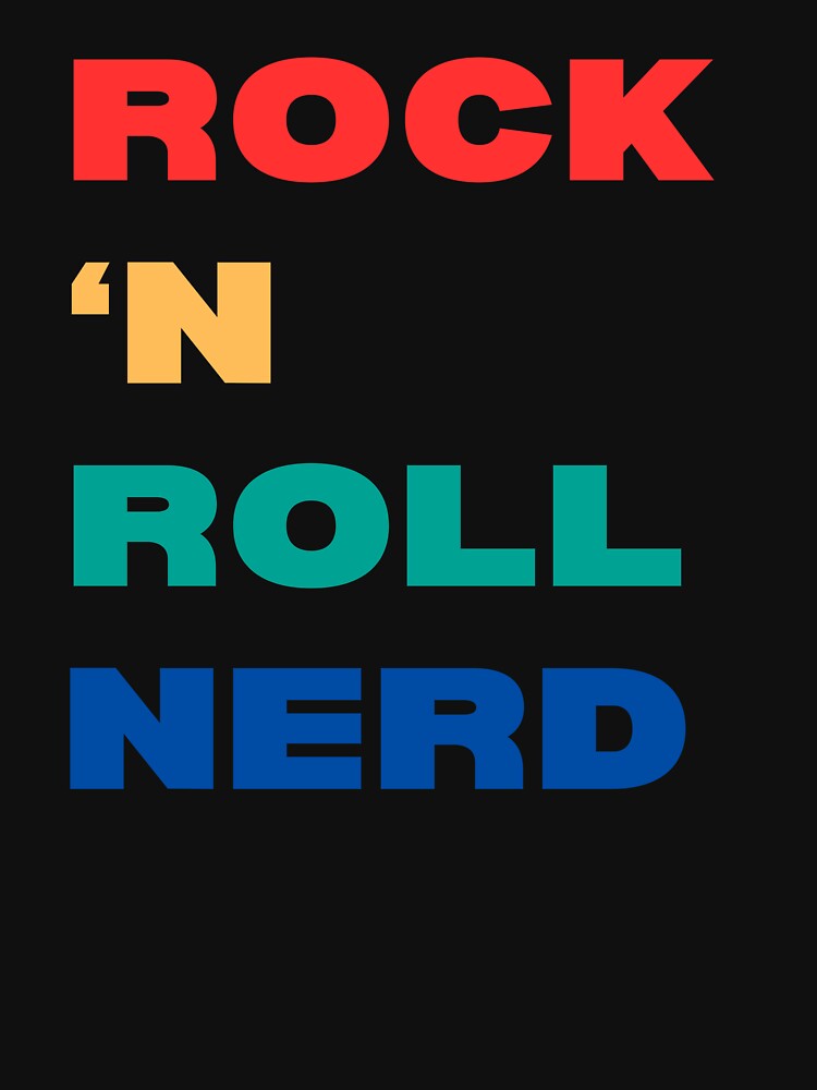 Rock 'n Roll Nerd by fishfishjelly