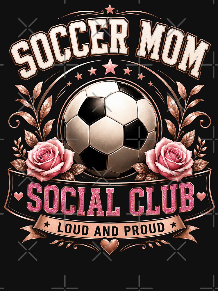 Soccer Mom Social Club Loud And Proud by Victor Shadehorn