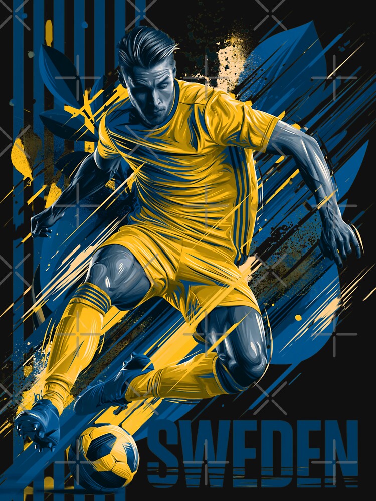 Sweden Soccer by StudioRedKoala