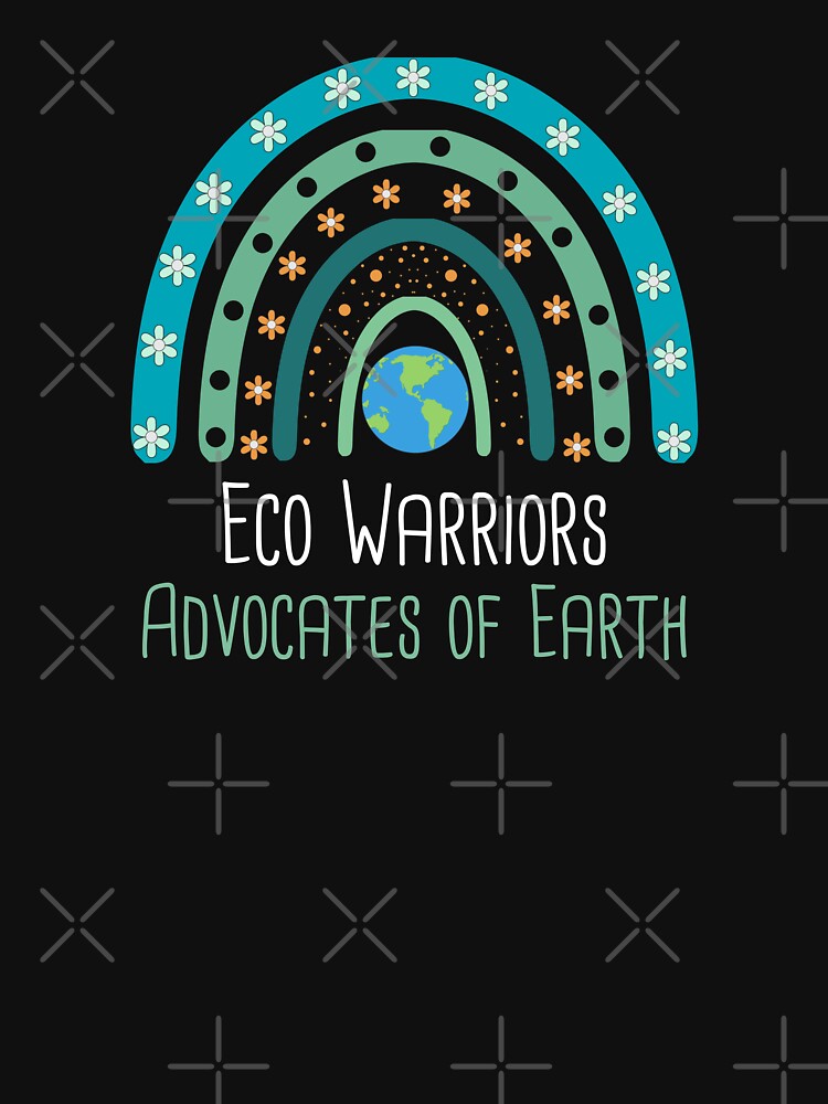 Eco Warriors, Advocates of Earth Environmental Protection Positive Phrase by FemiBiutti