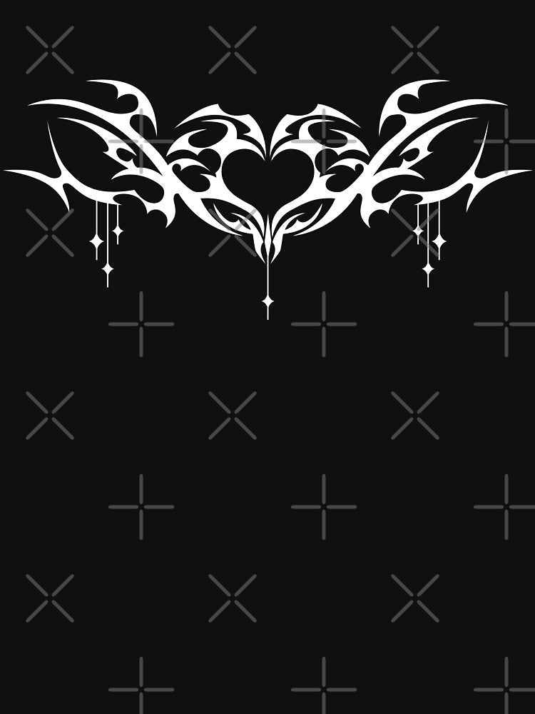 Cyber Sigilism Hazbin hotel style. Succubus symbol, tribal. by Tribalgothss
