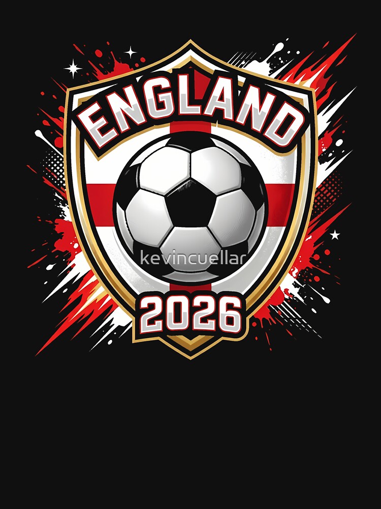 England Fan T‑Shirt world Soccer Cup 2026 UK outfit Essential T-Shirt by kevincuellar