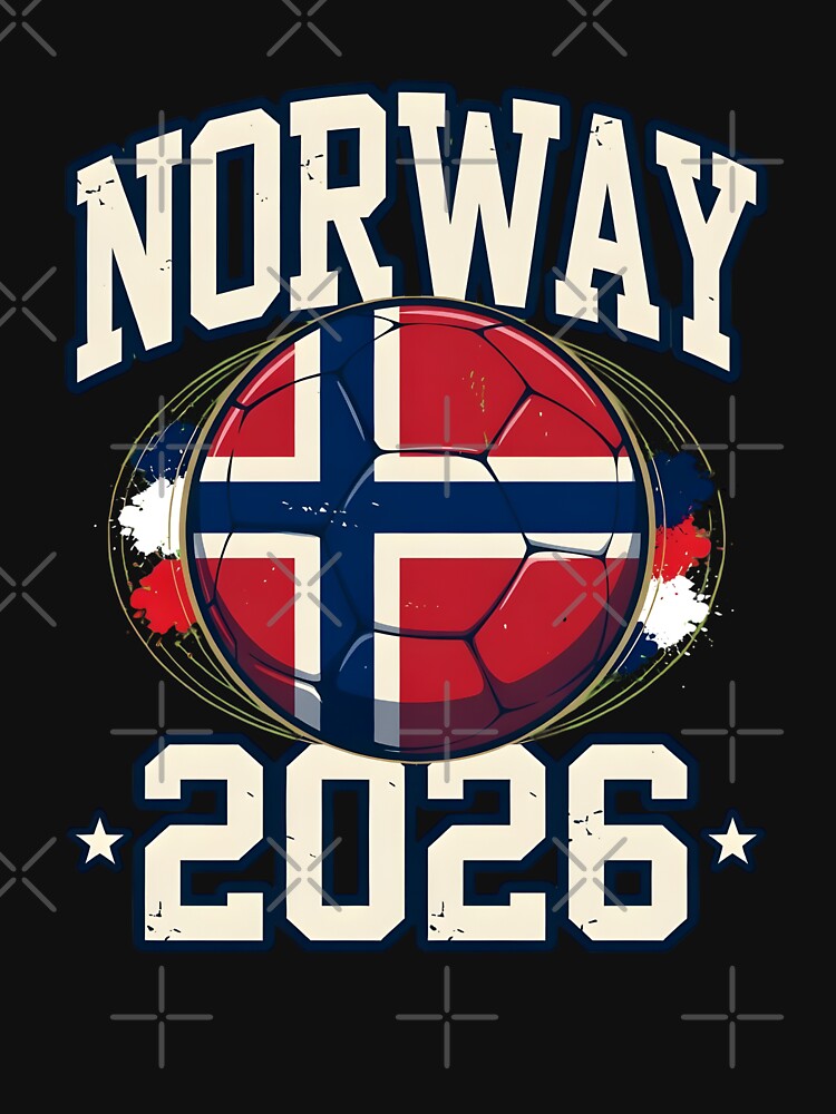 Norway 2026 World Cup Football by dudelinart