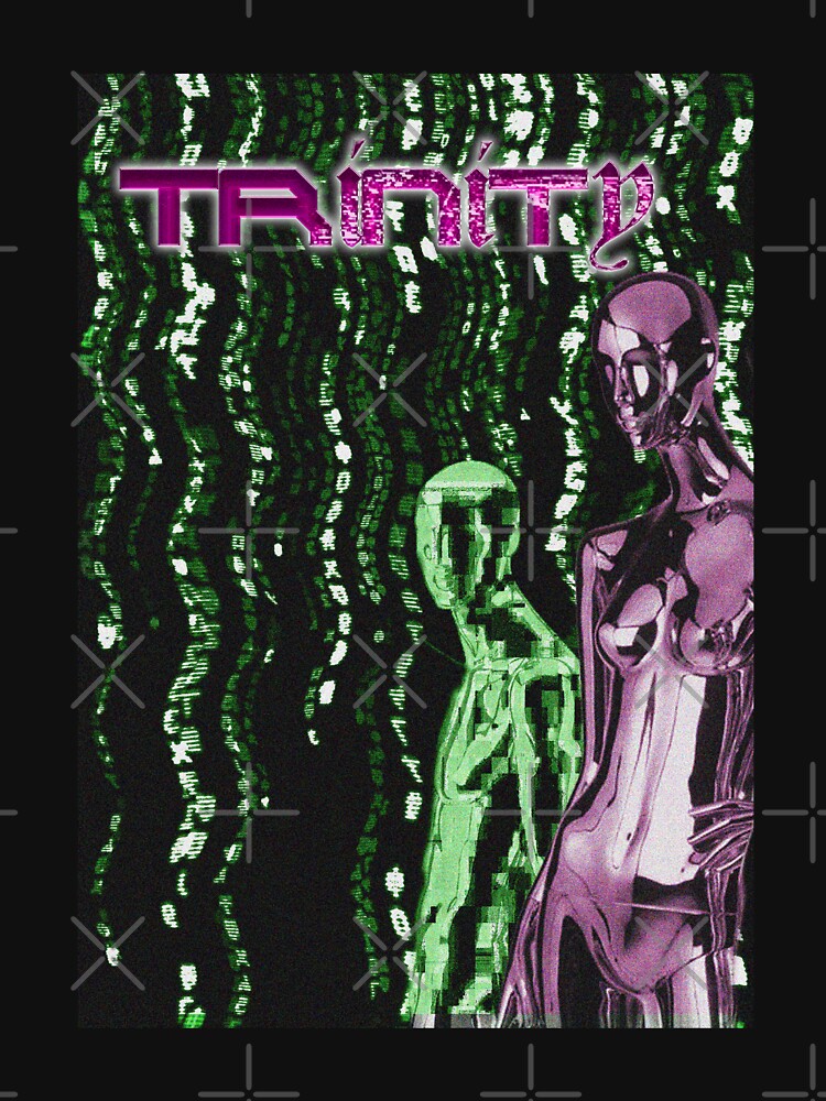 trinity matrix is digital t-shirt by Miane
