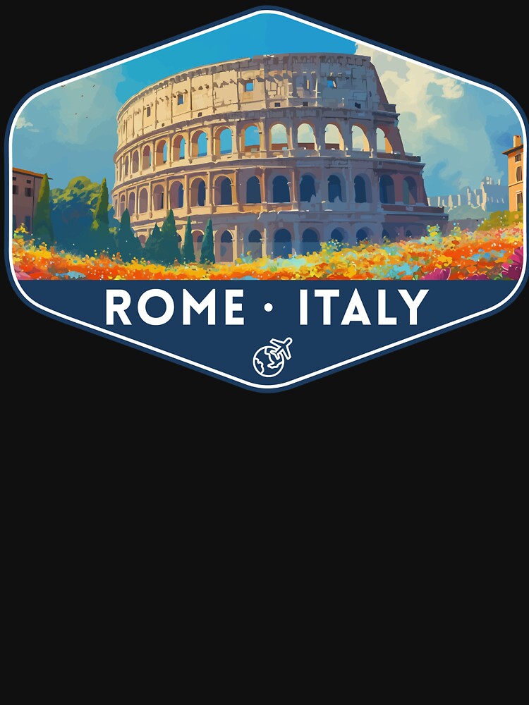 Rome Italy Travel Art by electricninja