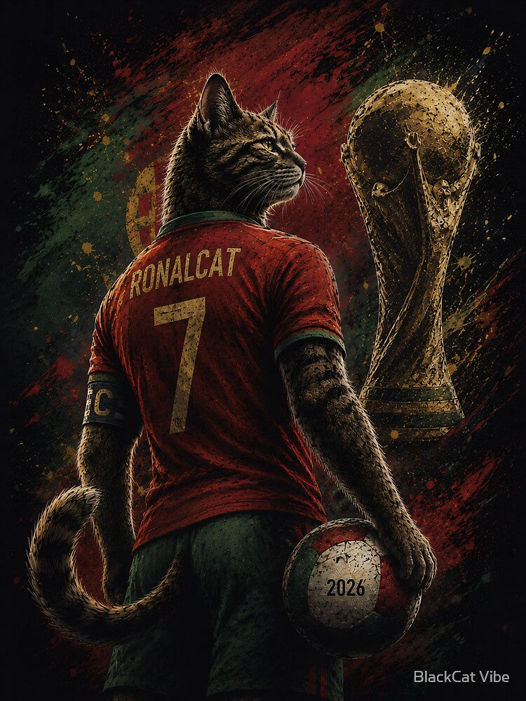 Catiano 7 – Legendary Football Cat Champion by BlackCat Vibe