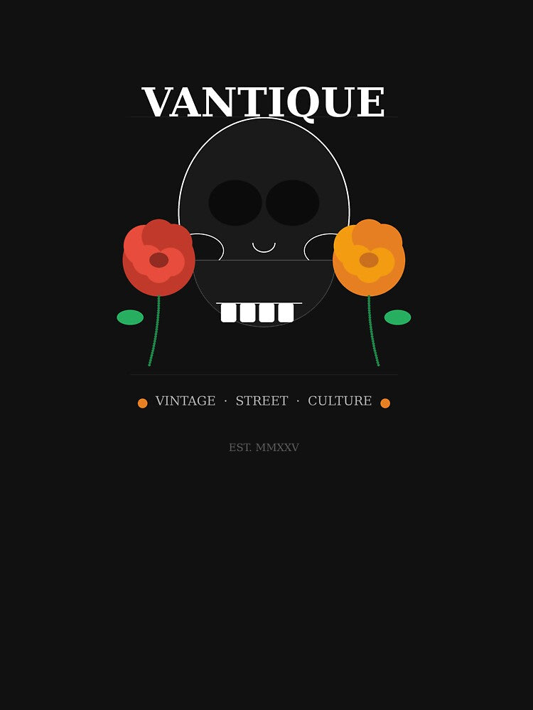 Vantique Streetwear Vintage Urban Graphic Tee by Vantiquee