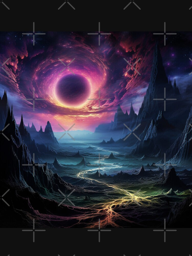 Dark Fantasy Landscape - Black Hole Sun by Fantasy Masterpiece