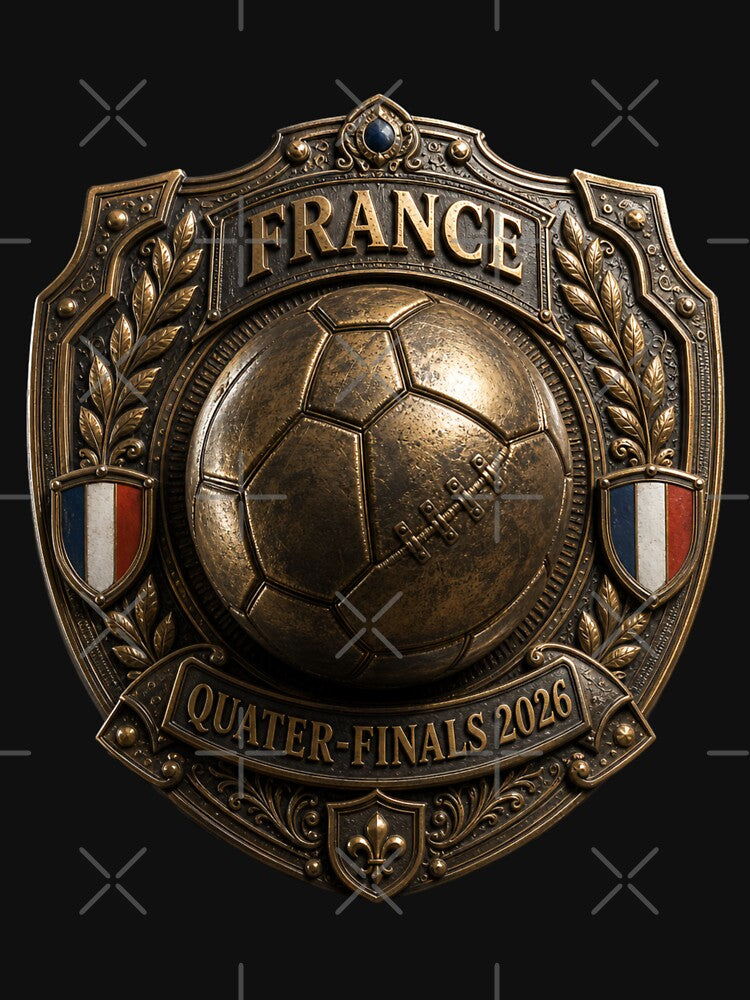Soccer Tournament France Quarter-Finals 2026 Badge by BrickByDream