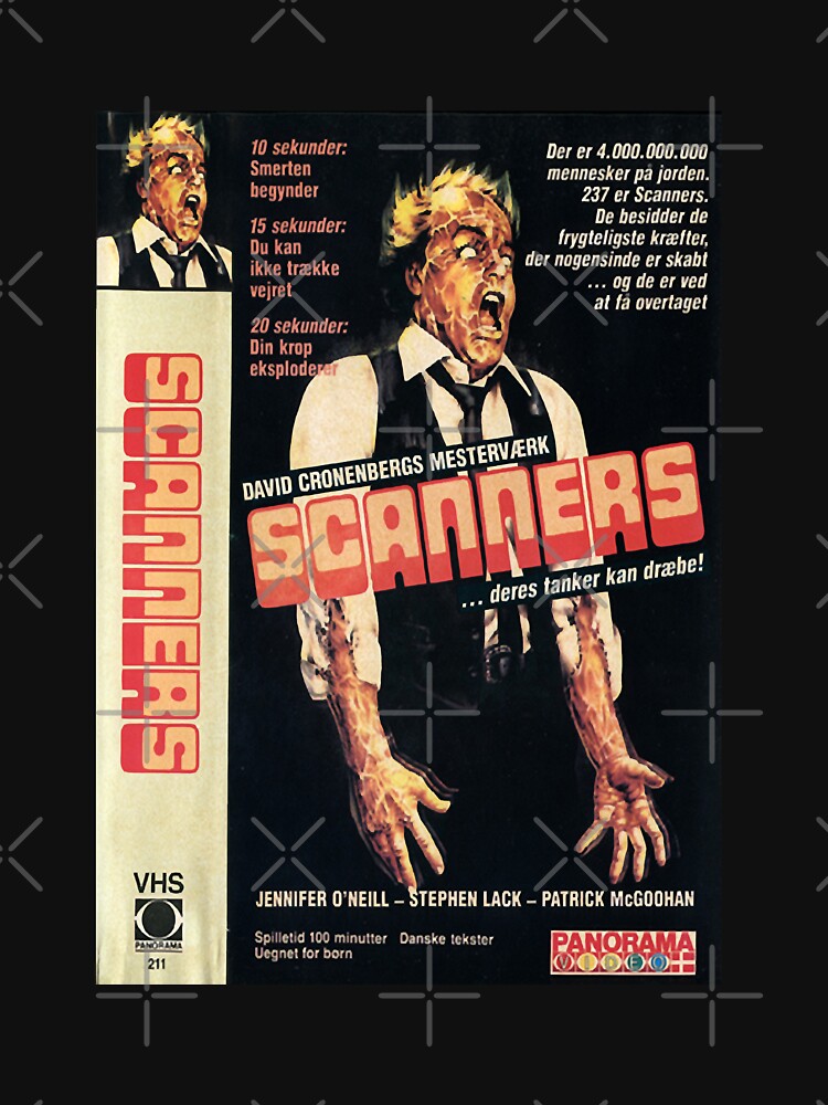 Scanners Danish Halloween Horror movie scifi film by ScannersTuyenHo