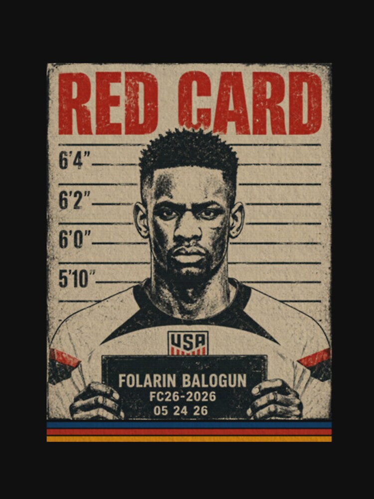 Red Card - Folarin Balogun by Phillipsalexan